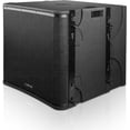 thumbnail image 3 of Sound Town ZETHUS Series 18” 1600W Powered Line Array Subwoofer, Versatile Installations, Black (ZETHUS-VX118SPW), 3 of 7