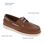 Dockers Mens Castaway Classic Leather Boat Shoe