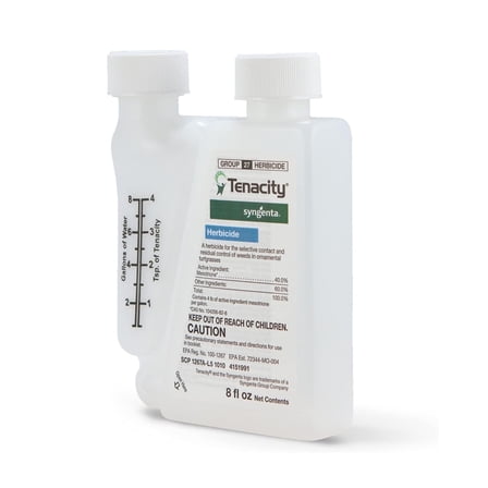 Syngenta Tenacity Herbicide - Selective Broadleaf Weed & Grass Control - 8 fl oz Bottle