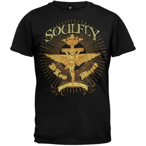 Soulfly - Soulfly - Rest In Peace T-Shirt - Walmart.com - Walmart.com