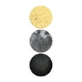 thumbnail image 2 of Urban Epiphany 12x14 White Modern Wood Framed Museum Art Print Titled - Yellow and Black Geo, 2 of 4