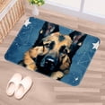 thumbnail image 5 of Collie Polyester Non-Slip Indoor Carpet Kitchen Mat - Machine Washable Door Rug Chair Mat, 5 of 6