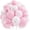 Pastel Pink White, variant on Pink Balloons 60 Pcs Light Baby Pearl Pink and White Latex Party Balloon with 12 Inch Double Stuffed Balloon for Girls Princess Winter Wonderland Wedding Birthday Baby Shower Bridal Party Decor