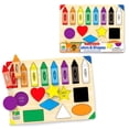 thumbnail image 1 of El viaje de aprendizaje: Levantar y aprender colores y formas del rompecabezas - Juguetes y actividades preescolares para niños de 3 años en adelante - Juguete educativo galardonado, 1 of 7