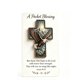 thumbnail image 2 of Tarjeta de bendición de bolsillo con versículo bíblico de Isaías – Recuerdo religioso inspirador para bautismo, confirmación y comunión – Diseño de pájaro acrílico con tarjeta bíblica, 2 of 6