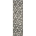 thumbnail image 2 of SAFAVIEH Natura Taegan Geometric Diamonds Runner Rug, Ivory/Black, 2'3" x 8', 2 of 6
