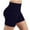 Navy, variant on hotojiny High Waist Yoga Shorts for Women Soft Stretch Butt Lifter Athletic Workout Running Shorts with Deep Pockets