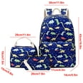 thumbnail image 3 of Fridja Lightweight Preschool Backpack For Boys And Girls Dinosaur Pencil Bag Lunch Box, 3 of 8