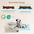 thumbnail image 4 of Cama para perros EHEYCIGA Orthopedic XL, impermeable, espuma viscoelástica, color beige, 4 of 8