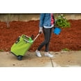 thumbnail image 3 of Gorilla Carts Soft-Sided Folding Cart (Model #GCSS-11G-COM), 50 lbs. Capacity, All-Weather Breathable Fabric with 4" Flat-Free Wheels, 3 of 8
