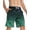Gradient-green, variant on SOMER Men's Swim Trunks Long Bathing Suits with Mesh Lining and Pockets Quick Dry Beach Board Shorts