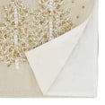 thumbnail image 3 of Fennco Styles Festive Embroidered Christmas Tree Table Runner 14 x 72 Inch - Natural Table Cover for Holiday Décor, Everyday Use, Banquets and Special Events, 3 of 3