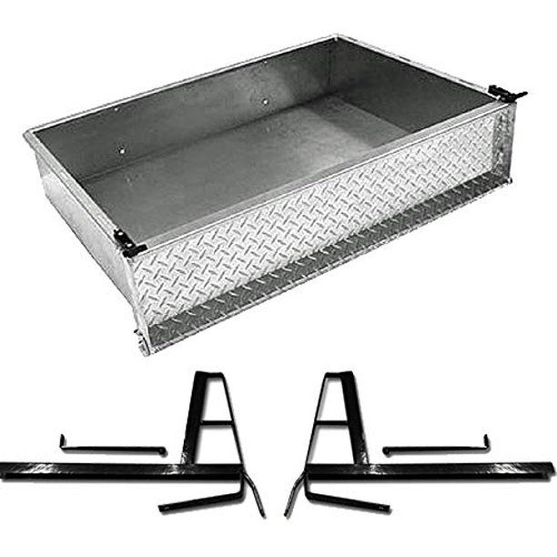GTW Club Car DS (2000.5Up) Golf Cart Cargo Box Kit (Aluminum)