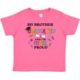 thumbnail image 3 of Inktastic My Brother Graduated and I'm Super Proud Boys or Girls Baby T-Shirt, 3 of 5