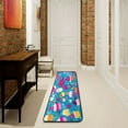 thumbnail image 2 of New Year Element Design Elegant Area Rug 72" x 24" Non-Slip Polyester with Cotton Padding, 2 of 7