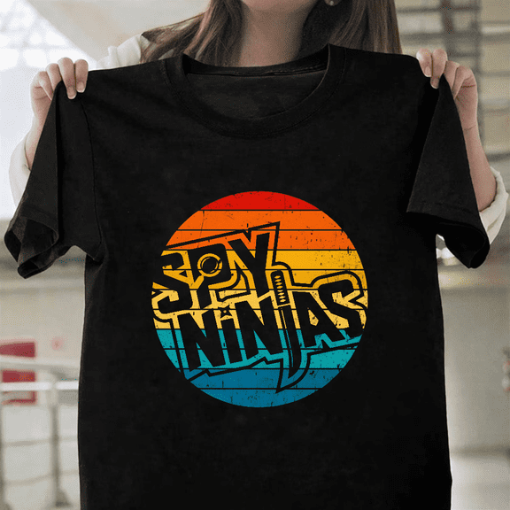Spy Ninjas Sunset Funny YouTuber Graphic Fan Artwork Unisex T-Shirt, up to size 3XL.