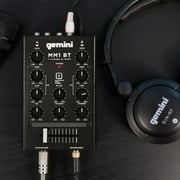 Gemini 2-Channel DJ Mixer with Bluetooth Input - MM1BT