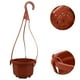 thumbnail image 3 of BRIGHTFUFU 24 juegos de macetas colgantes de plástico para plantas, cestas de flores colgantes para plantas de interior y exterior, maceteros colgantes, 3 of 8