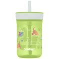 thumbnail image 1 of Termo Botella 14oz Para Niños Popote PVC Leigthon Contigo verde Estándar, 1 of 4
