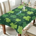 thumbnail image 5 of Saint Patrick Day Fabric Rectangle Tablecloth - Waterproof and Wrinkle-Resistant Table Cloth 60x120 Inch Table Cover for Indoor & Outdoor Dining House Decor, 5 of 7