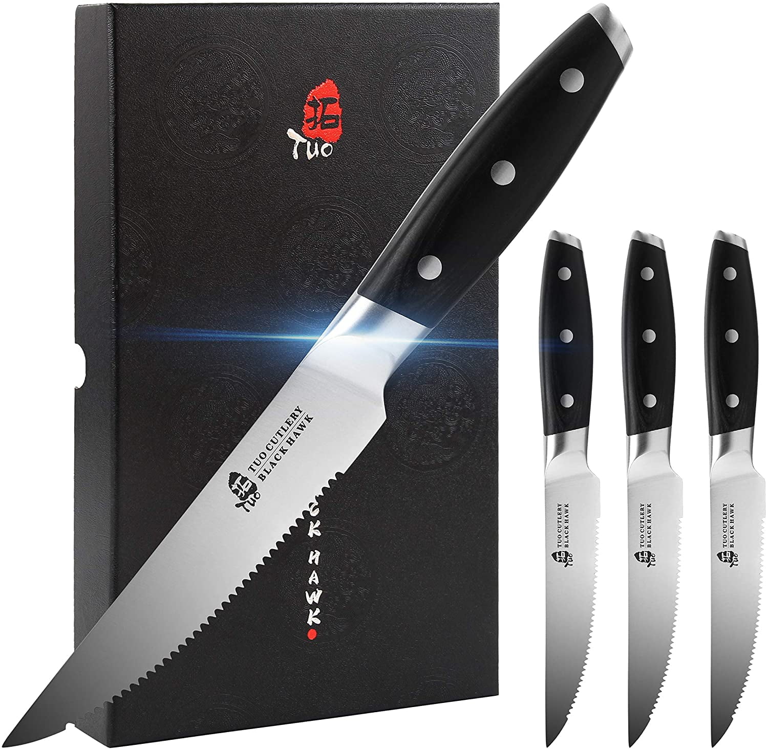 Steak Knives Serrated Steak Knives Steak Knife Set - Temu