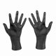 thumbnail image 1 of 2pcs Hand Mannequin Jewelry Display Stand Black Plastic Male Hand Model Bracelet Bangle Gloves Ring Holder Organizer for Home Retail Store, 1 of 3