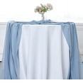 thumbnail image 5 of Dalrosia Chiffon Table Runner, 29x120 Inches Sheer Wedding Valentines Day Table Runners for Bridal & Baby Shower, Birthday Party Table Decorations, 5 of 7