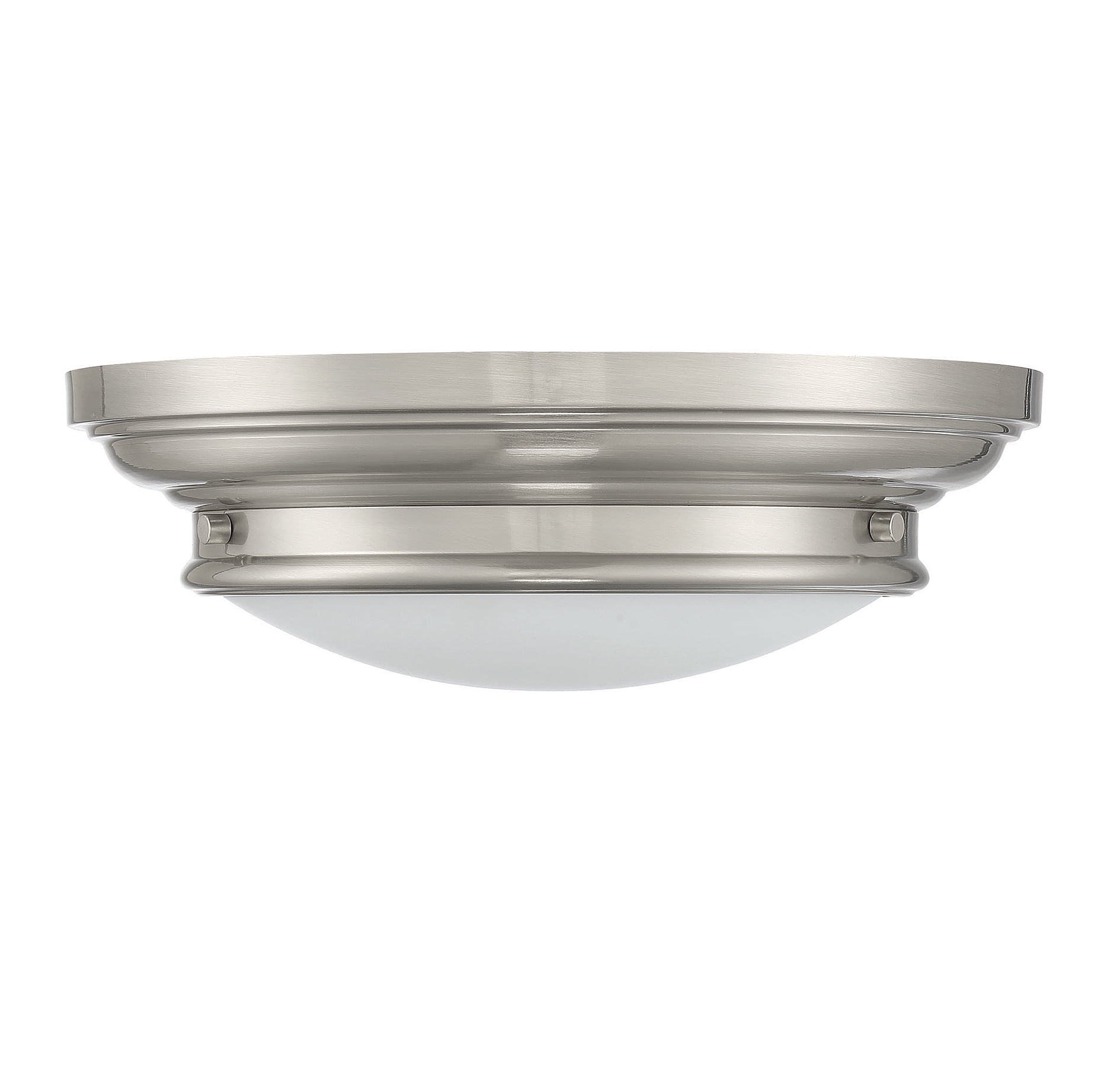Trade Winds Lighting 2-Light Ceiling Light In Satin Nickel