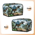 thumbnail image 3 of Yiaed Lake Forest Dinosaur A Print Two Slice Bread Machine Cover, Universal Size Kitchen Appliance Cover for Bread Machine,Bread Machine Cover, 3 of 7