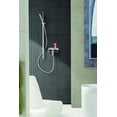 thumbnail image 3 of Panier de Douche en Acier Inoxydable - Étagère de Baignoire Support Mural d'Angle (1 Niveau, Acier Inoxydable (Brossé)), 3 of 4