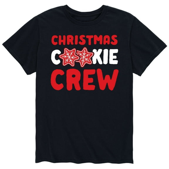 Instant Message - Christmas Cookie Crew - Adult Short Sleeve Graphic T-Shirt