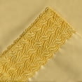 thumbnail image 3 of Pointehaven 300 Thread Count Long Staple Cotton Lace 4 pc Ecru Sheet Set, Full, 3 of 7