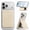 Cream Yellow, variant on FITO for MagSafe Wallet Stand, 3 Card Holder, RFID Blocking, Magnetic Phone Wallet for iPhone 17e/17/16/15/14/13/12 (Not for 13/12 Mini) Sky Blue
