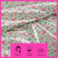 thumbnail image 3 of Betsey Johnson Flower Fun Green King Sheet Set, 3 of 7