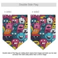 thumbnail image 2 of Monsters Colorful Garden Flag 18" x 12.5" Double Sided Yard Lawn Outdoor Decor Small Yard Flags, 2 of 6