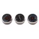 thumbnail image 1 of Termómetro Higrómetro Del Reloj Instrumentos Del Coche Luminoso de 3 Piezas Montaje, 1 of 9