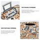 thumbnail image 3 of Fotbe Floral Paisley Funda Protectora para Equipaje, Antirrayones y Resistente a la Suciedad, Compatible con Maletas de 18 a 32 Pulgadas-X-Large, 3 of 7