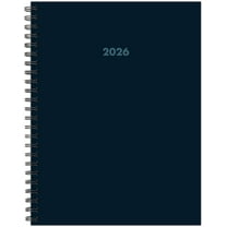 Basic Blue 2026 6.5" x 8.5" Weekly Monthly Softcover Planner
