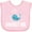 AD-Pink, variant on Inktastic Everett Washington Whale Watching Boys or Girls Baby Bib