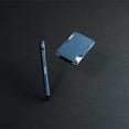 thumbnail image 3 of The Ridge Bolt Action Ballpoint Pen | Metal Retractable Compact Writing Instrument | Textured Grip & Internal Pressurized Refill | Aluminum Navy, 3 of 6