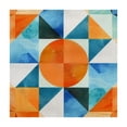 thumbnail image 4 of WYYP Geometric Abstract Art Square Tablecloth Washable for Home Kitchen Outdoor Decoration 100% Polyester Fiber 40*40, 4 of 8