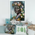 thumbnail image 3 of Designart 'Portrait Of Traditional African American Woman' Modern Framed Art Print, 3 of 4