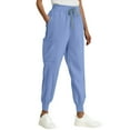 thumbnail image 2 of Womens Scrub Pants Jogger 4 Way Stretch Nurse Cargo Pants with Pocket Comfortable Medical Work Pants Blue XL, 2 of 5
