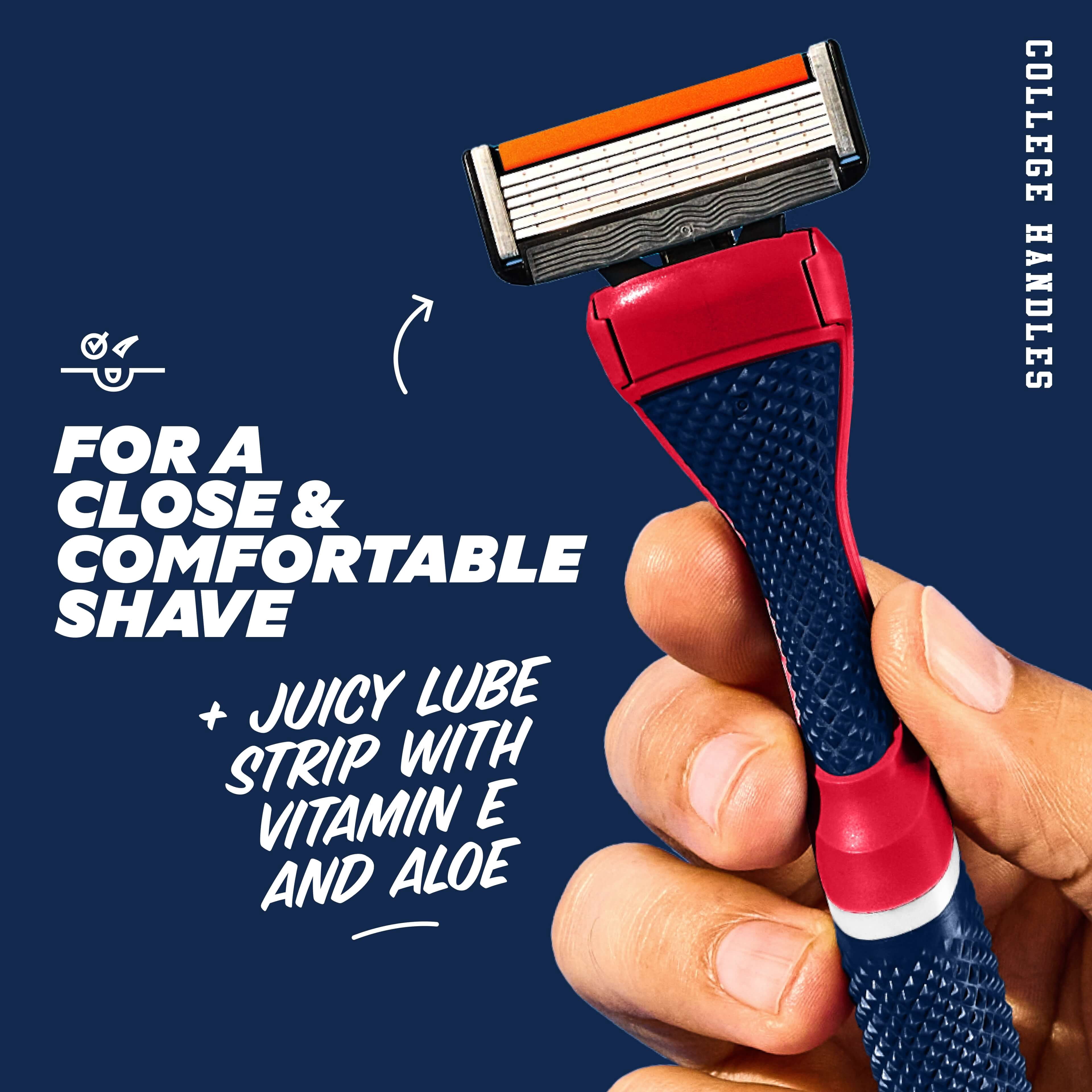 Dollar Shave Club Ole Miss 6-Blade Razor Starter Set