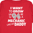 thumbnail image 4 of Inktastic I Want To Grow up To Be a Mechanic Like My Daddy Boys or Girls Long Sleeve Toddler T-Shirt, 4 of 5