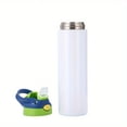 thumbnail image 4 of EASTIN Double-Layer Stainless Steel Bouncing Lid Straw Cup  Stylish Portable Car Cup That Keeps Drinks Hot Or Cold  Ideal for Travel  Sports  And Outdoor Fitness  Perfect As a Birthday Or, 4 of 7