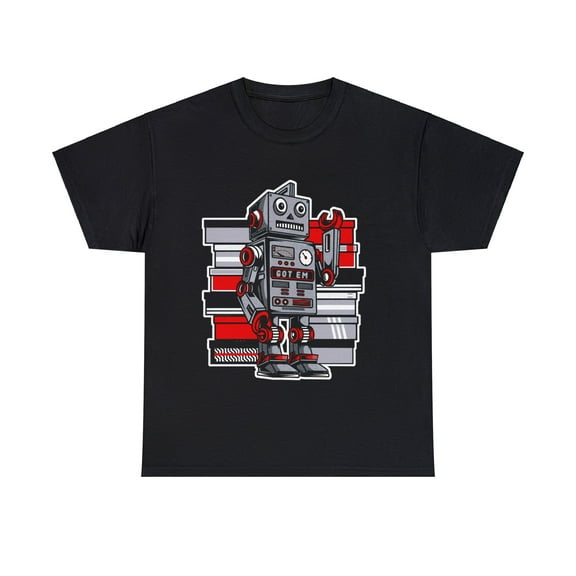 Sneaker Bot Reimagined Retro Bred Sneaker Shirt