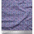 thumbnail image 1 of Soimoi Cotton Jersey Fabric Leaves,Floral & Butterfly Shirting Print Fabric by The Yard 58 Inch Wide, 1 of 1