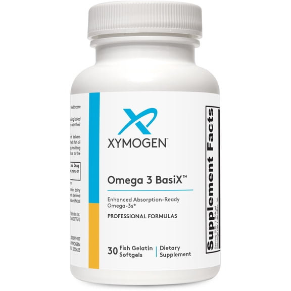 XYMOGEN Omega 3 BasiX 30 Softgels
