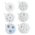 thumbnail image 5 of 6 Styles Crystal Little Flower Ornament Silicone Mold Suitable for Epoxy Resin Crafts Jewelry Making Home Decor, 5 of 6